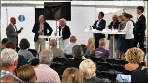 Teddy Landén modererar bostadsdebatt för Region Skåne 2014