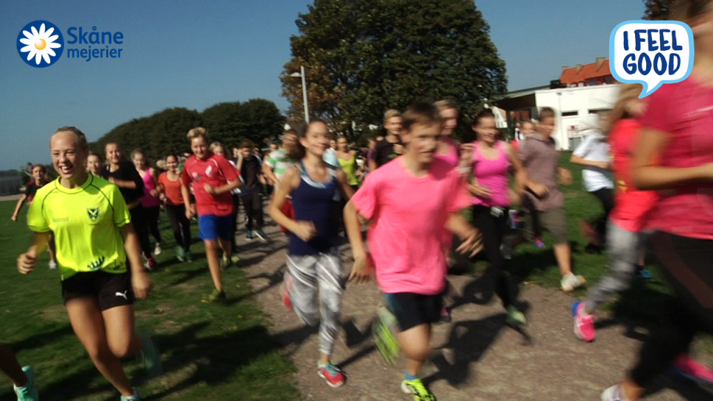 Skoljoggen 2014 vid Kvickbadet i Höganäs